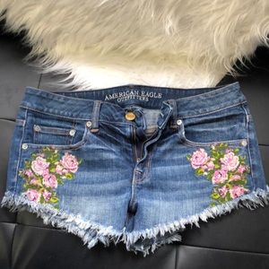 America Eagle 🦅 jean cut off shorts